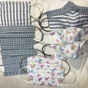 13 for $50 Face Masks lot new homemade cotton wire